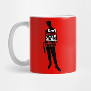 Don't Torture Yourself, Darling - Kinky Dom Silhouette Mug